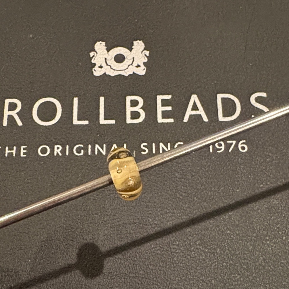Trollbeads Golden Charm Bead